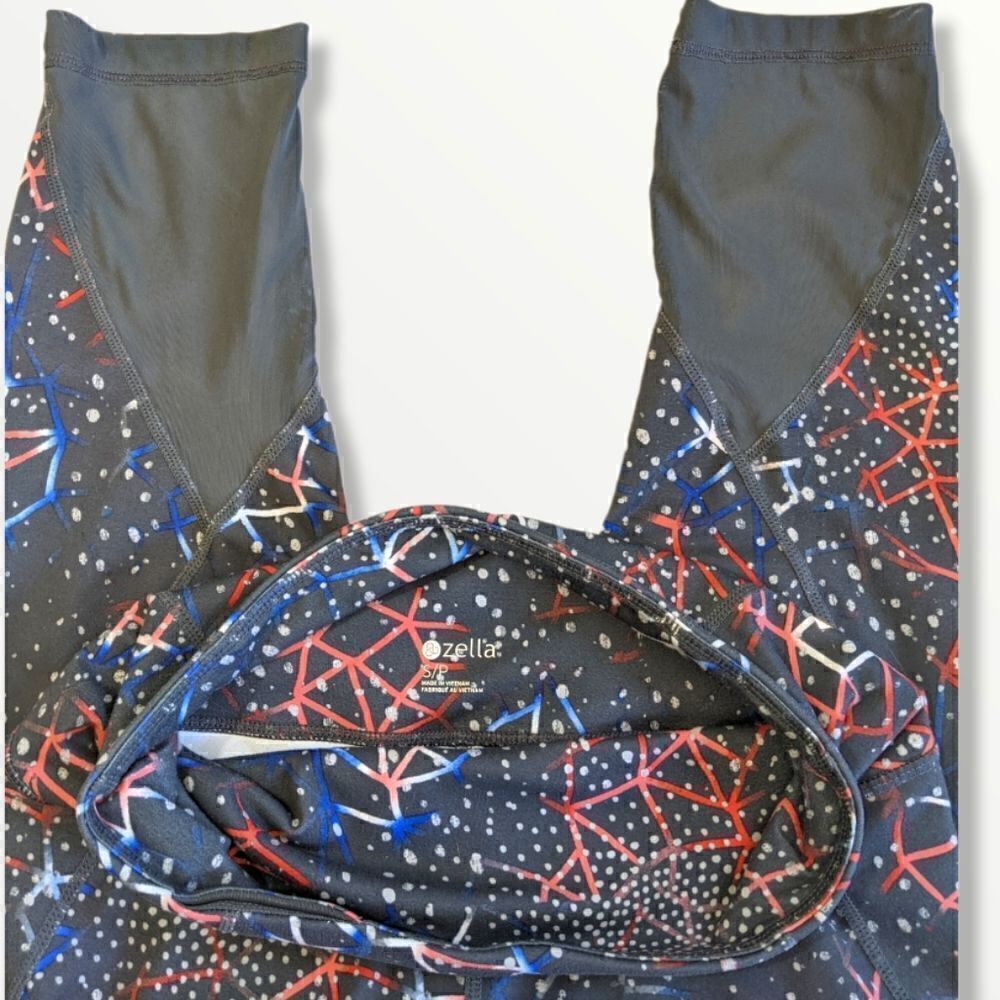 Zella Hatha Constellation High Rise Crop Leggings - Picture 6 of 8